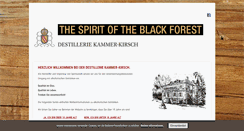 Desktop Screenshot of kammer-kirsch.de